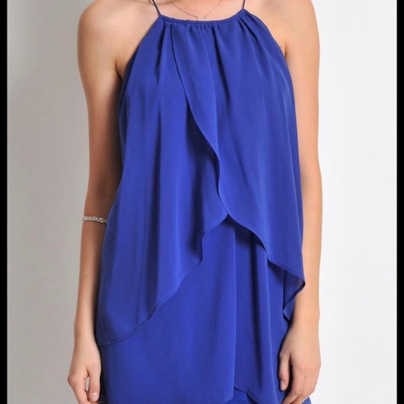HYFVE Dresses & Skirts - NWT Gorgeous royal blue dress